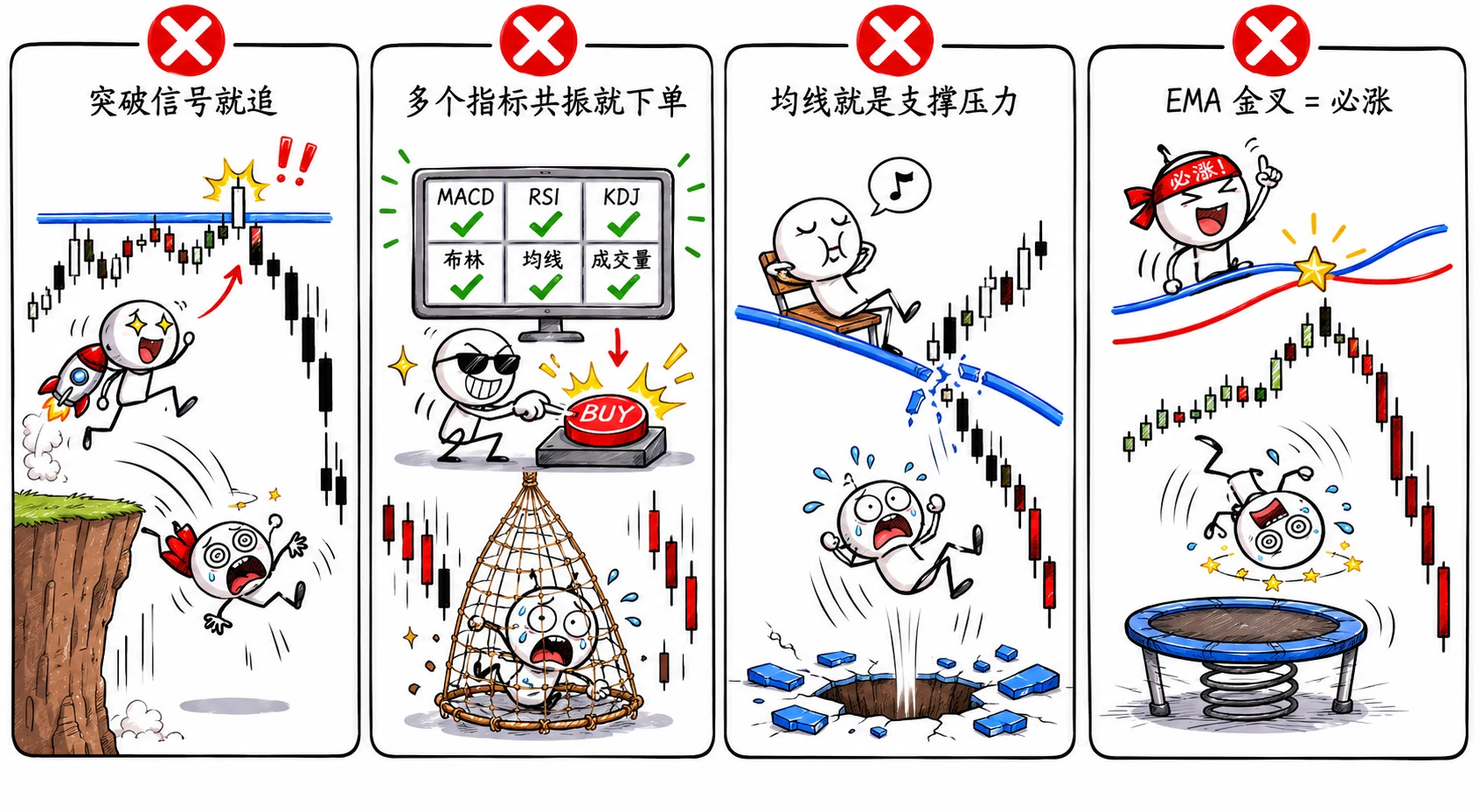 图 5-10  传统指标误读 · 四类廉价共识陷阱